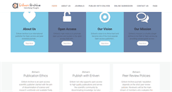 Desktop Screenshot of enlivenarchive.org